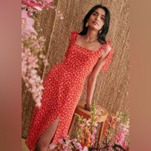 Rare Sézane Dorothea Dress in Sunflower Size 4